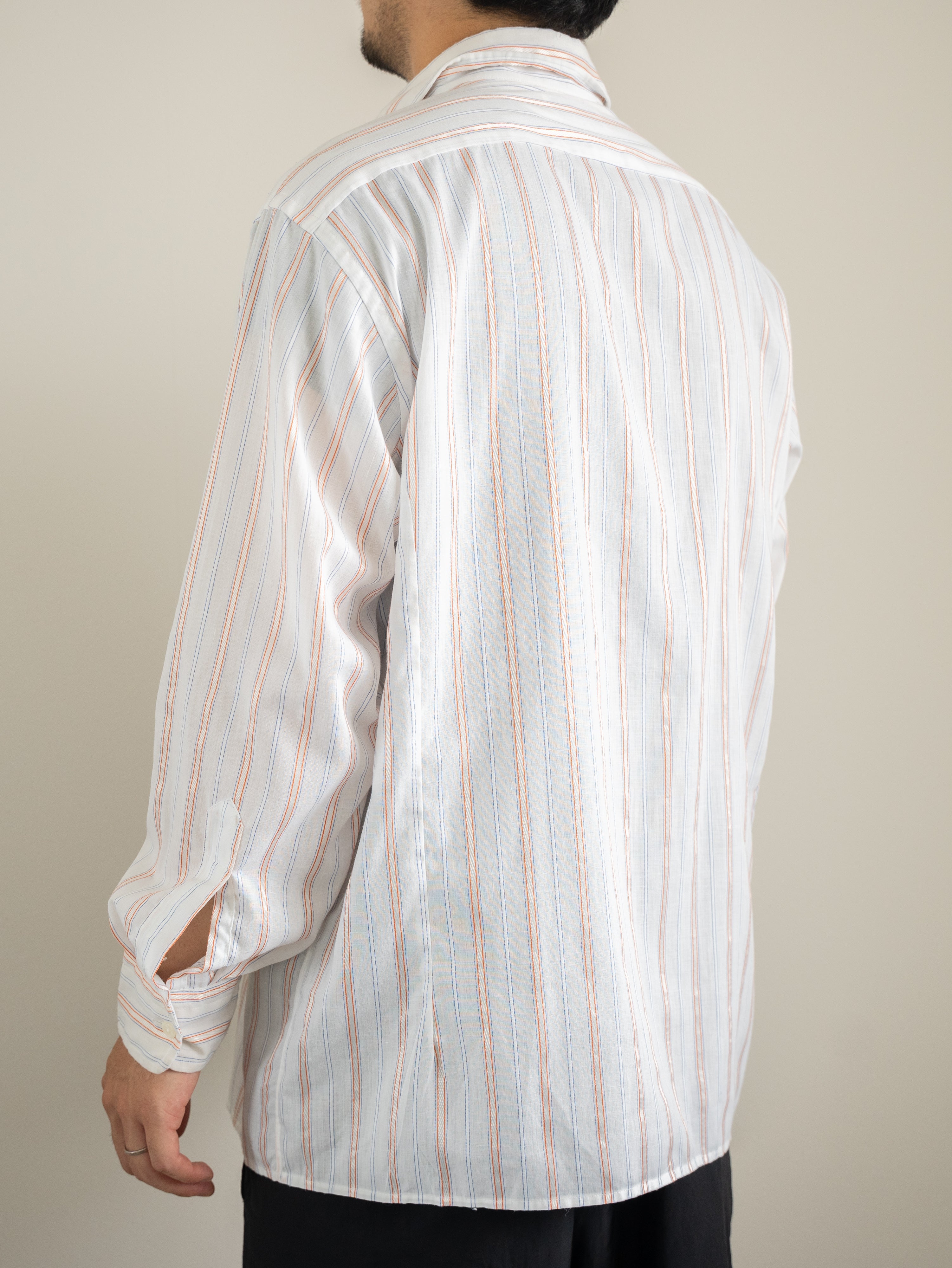 "Christian Dior" 80s Stripe Shirt