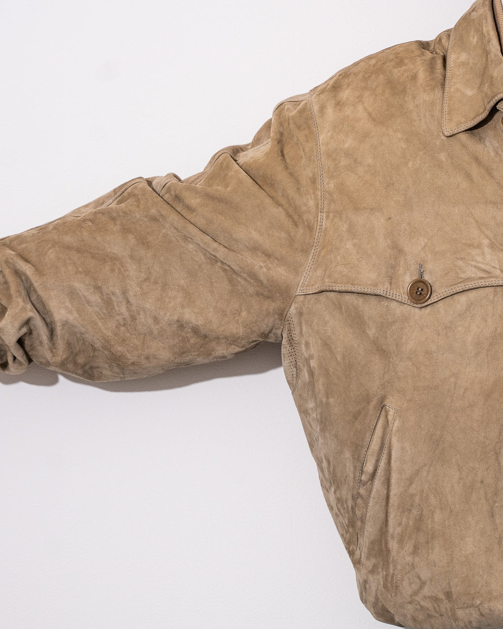 "Italian Vintage" Polyester Suede Jacket