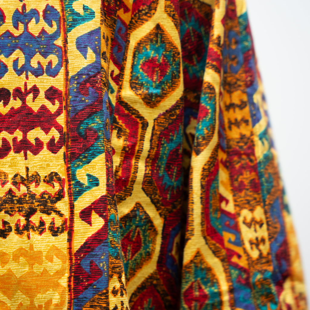 ”KENZO" 80~90s Ethnic Print Shirt