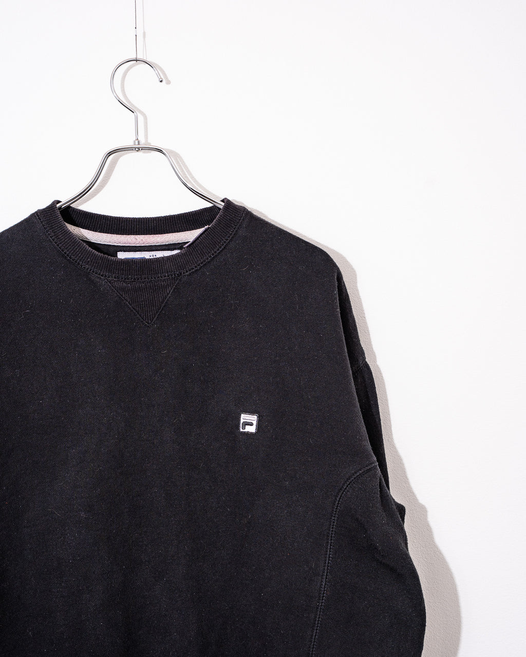 "FILA" small logo sweatshirt