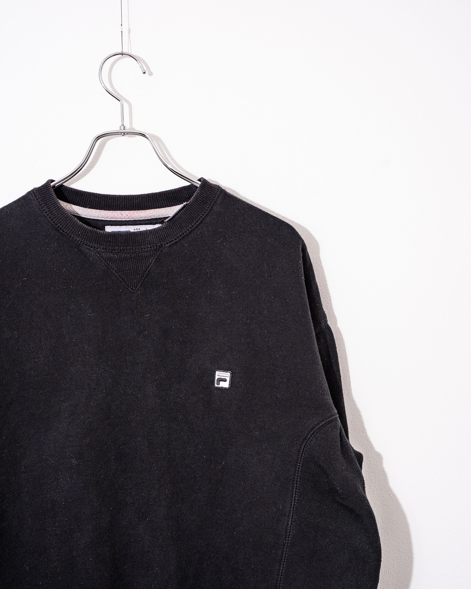 "FILA" small logo sweatshirt