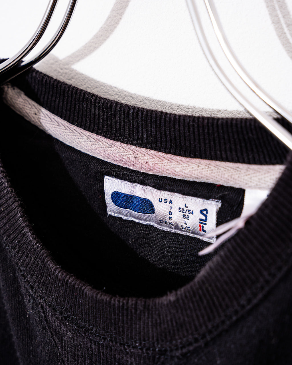 "FILA" small logo sweatshirt