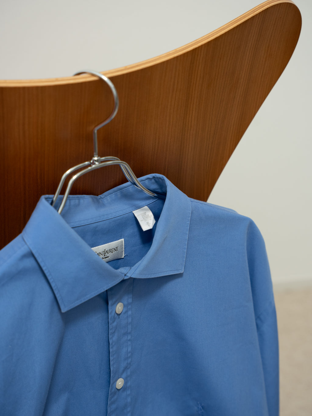 "YVES SAINT LAURENT" 90-00S French Cuff Shirt