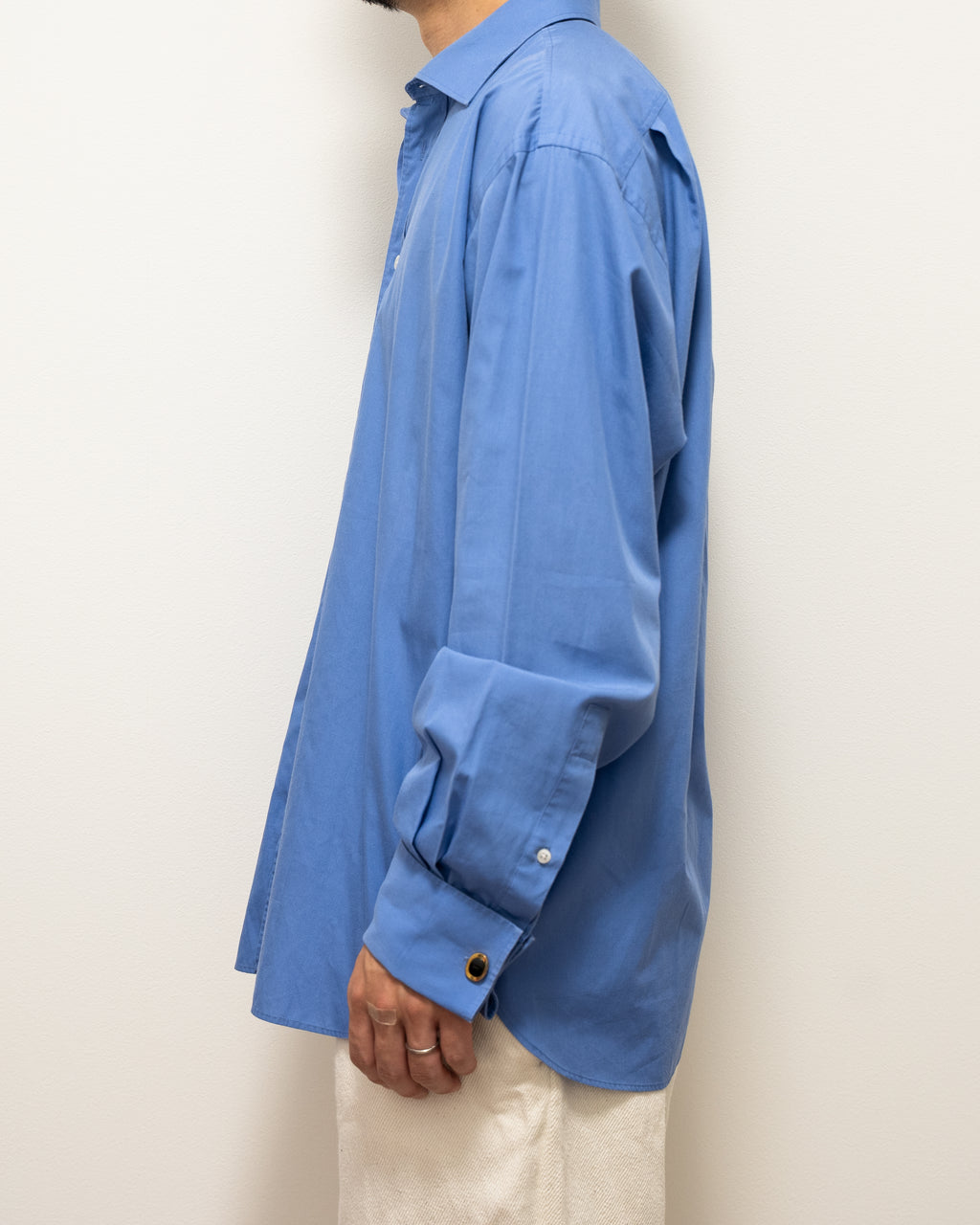 "YVES SAINT LAURENT" 90-00S French Cuff Shirt