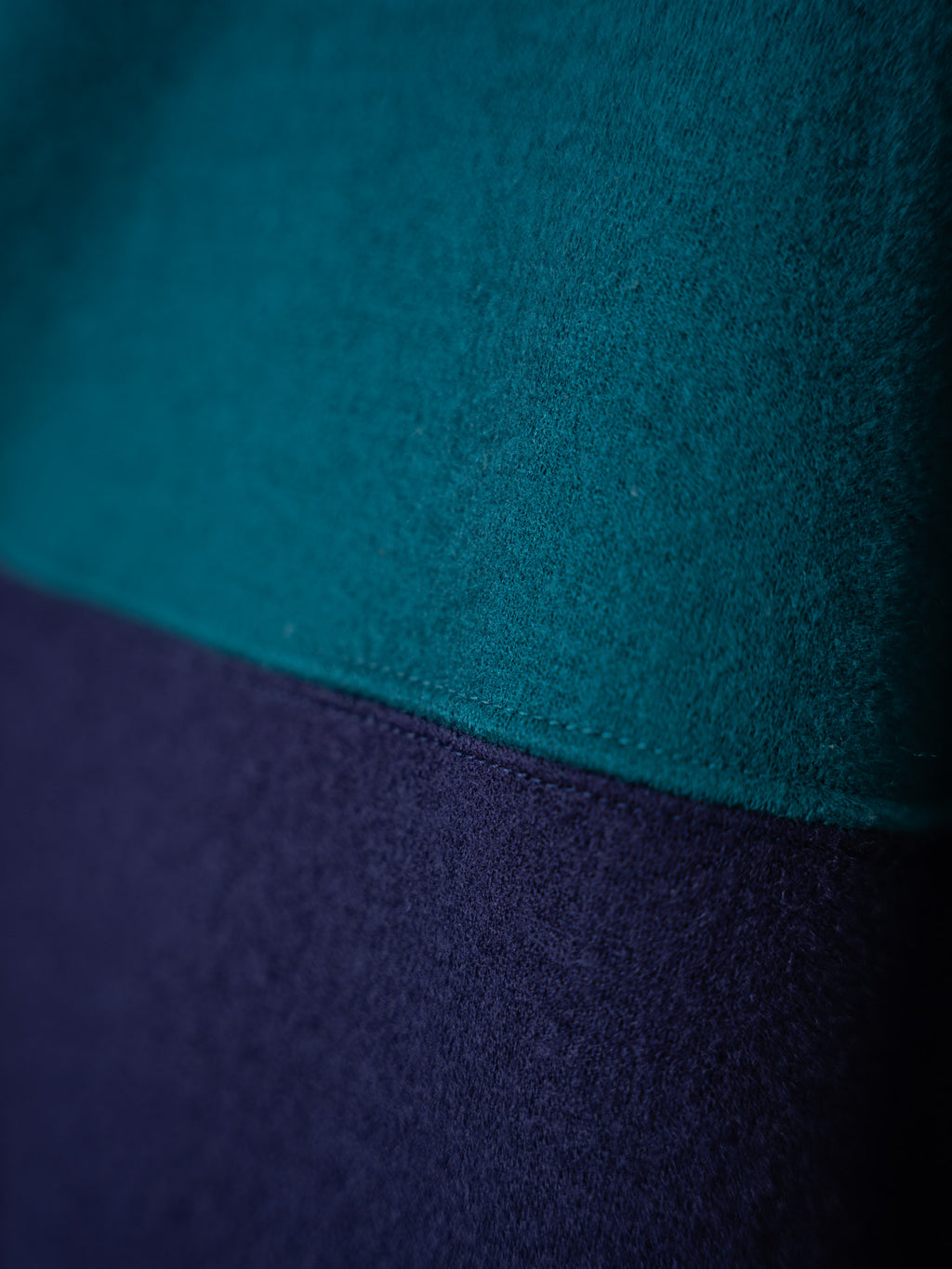 "ISSEY MIYAKE” 90'S bicolor Polo Shirt