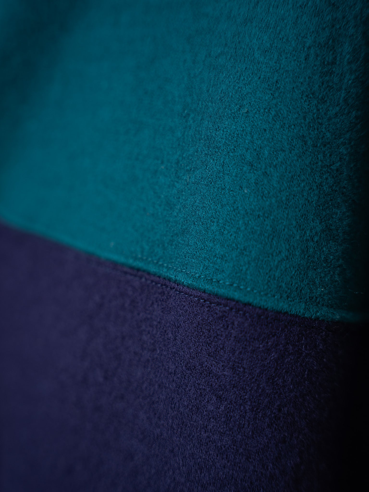 "ISSEY MIYAKE” 90'S bicolor Polo Shirt