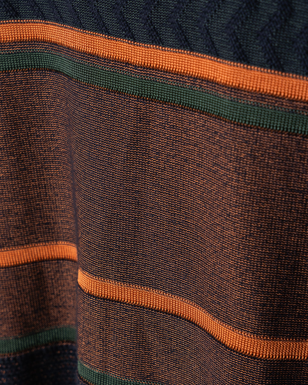 "COGNOMEN" THREE-TONE knit