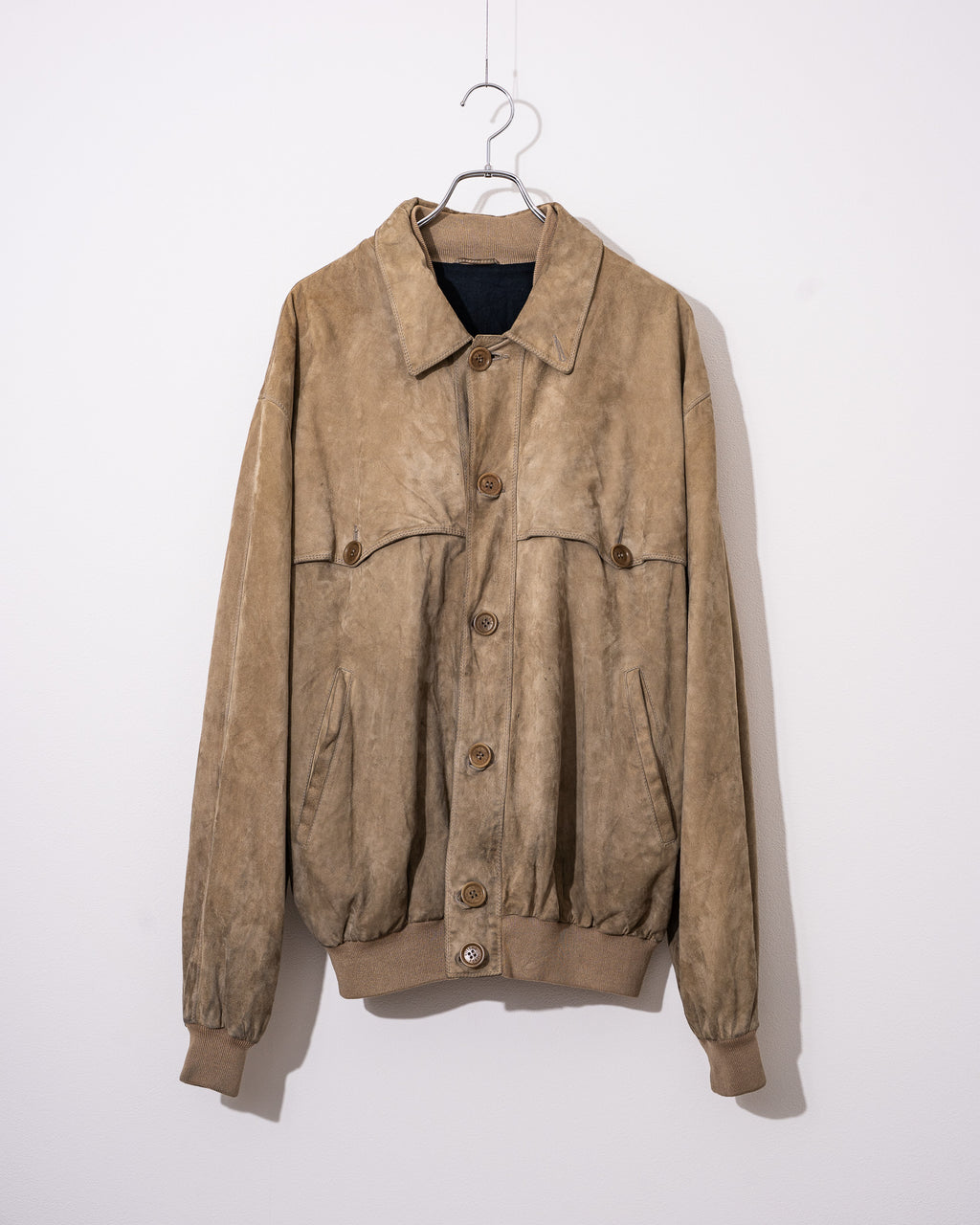 "Italian Vintage" Polyester Suede Jacket