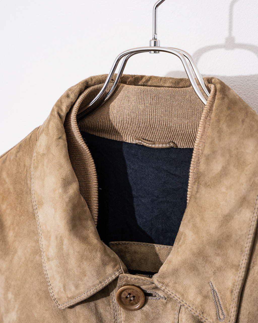 "Italian Vintage" Polyester Suede Jacket