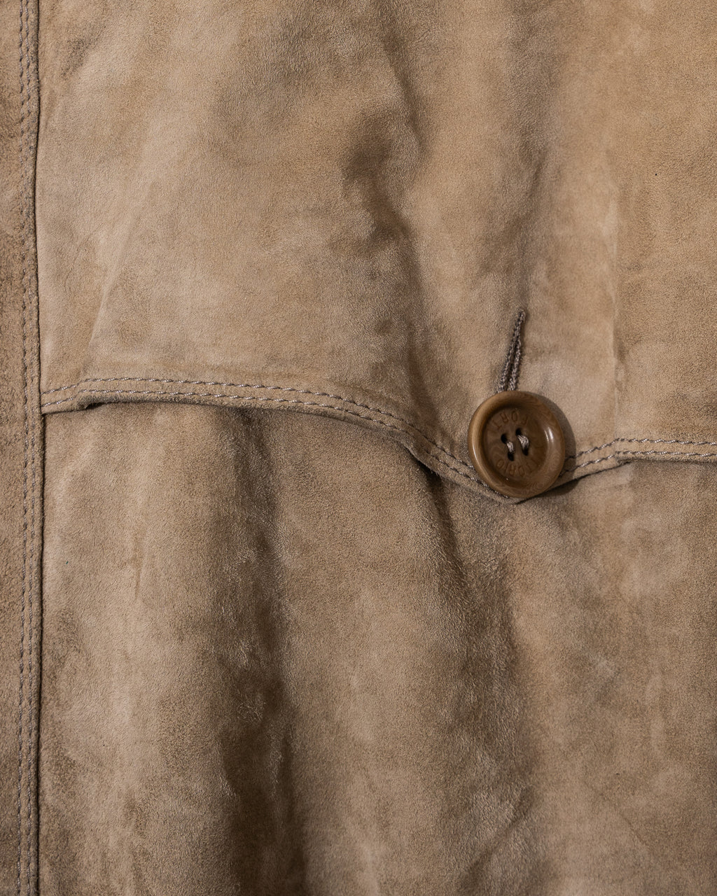 "Italian Vintage" Polyester Suede Jacket