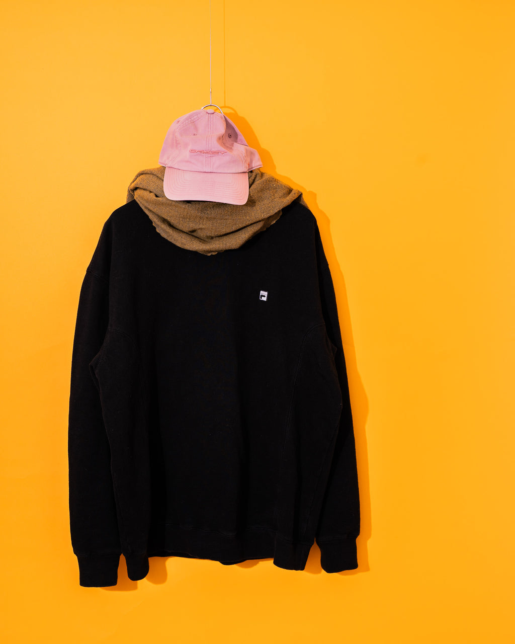 "FILA" small logo sweatshirt