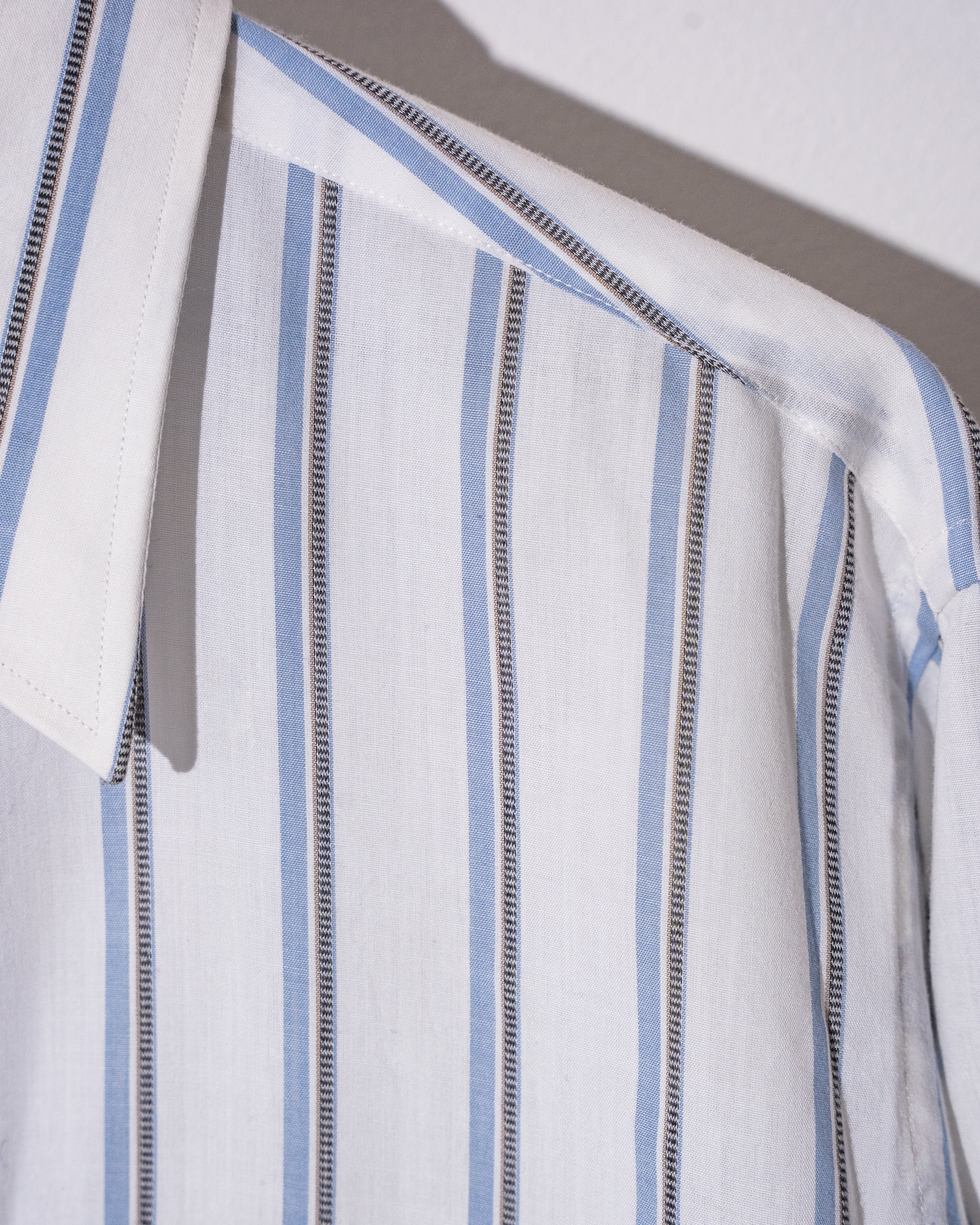 "YVES SAINT LAURENT" 90's Stripe Shirt