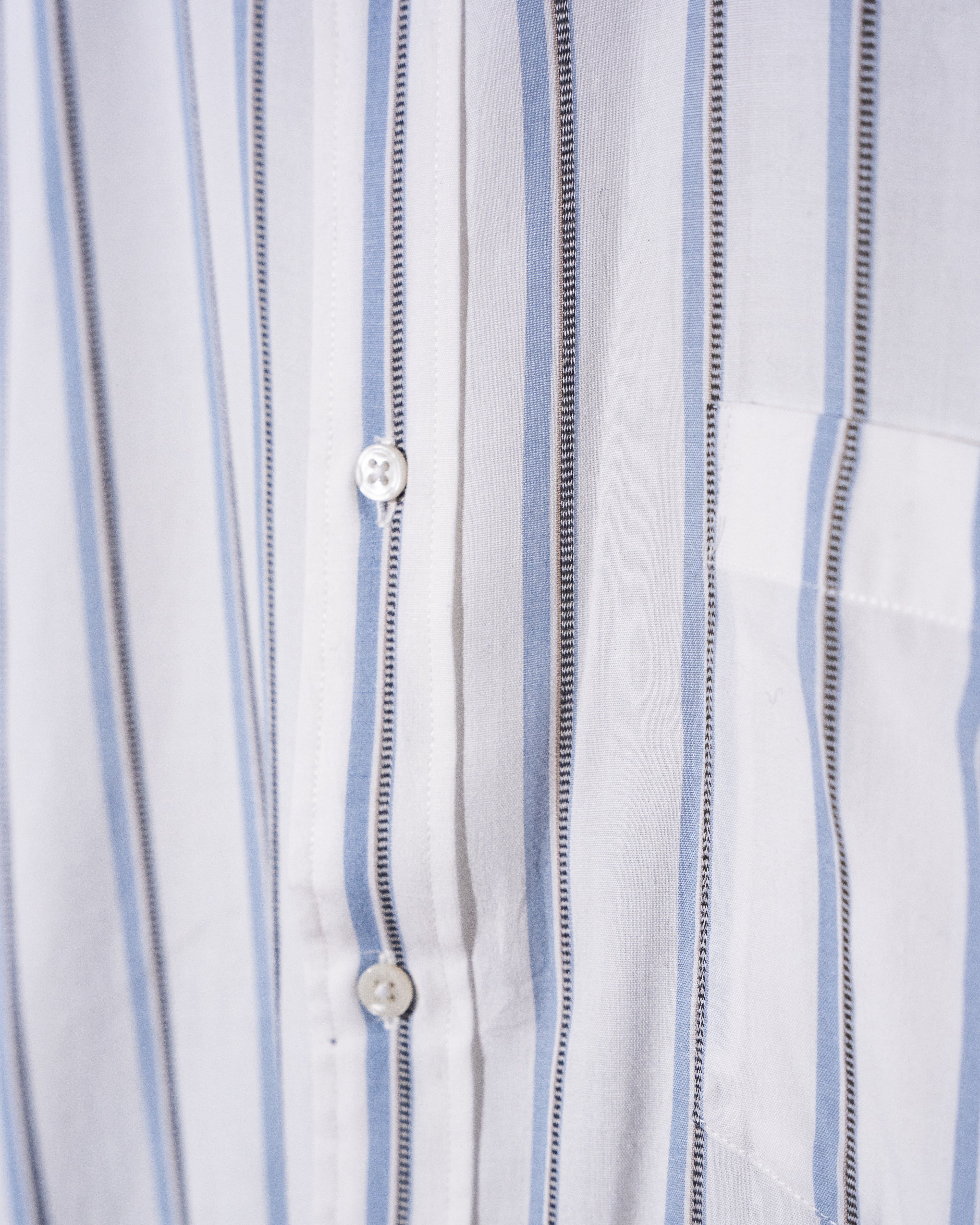 "YVES SAINT LAURENT" 90's Stripe Shirt