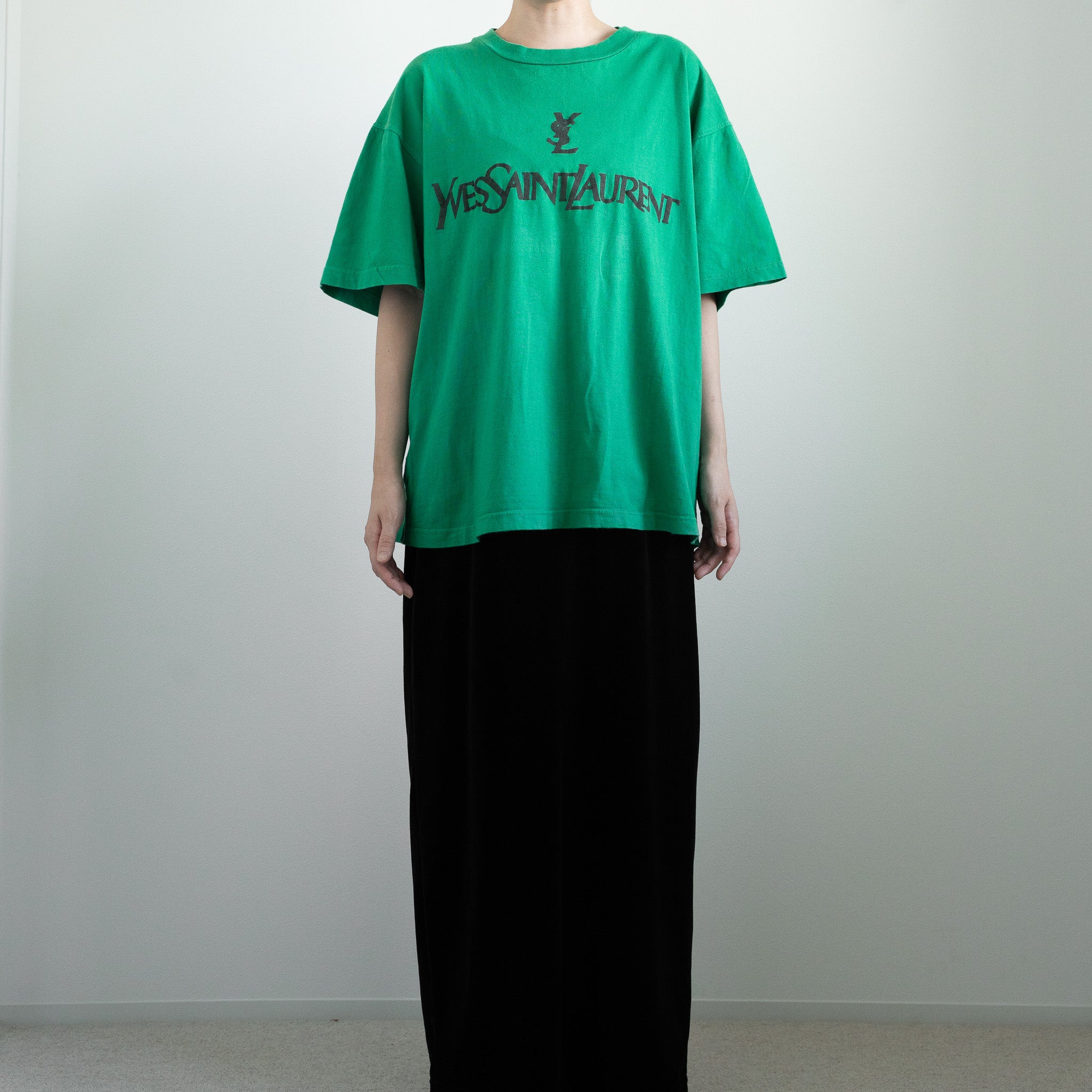 "YVES SAINT LAURENT" 1990s Logo T-shirts