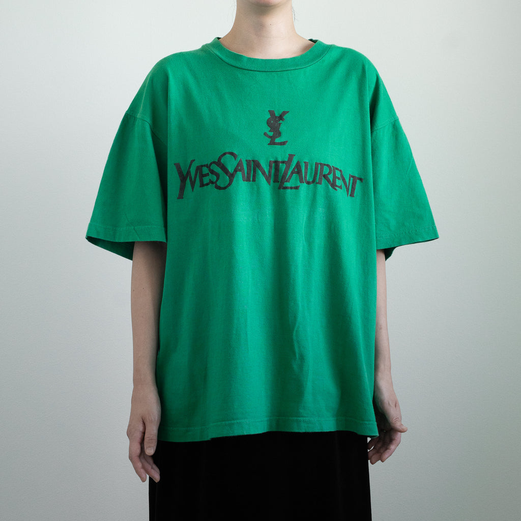 "YVES SAINT LAURENT" 1990s Logo T-shirts