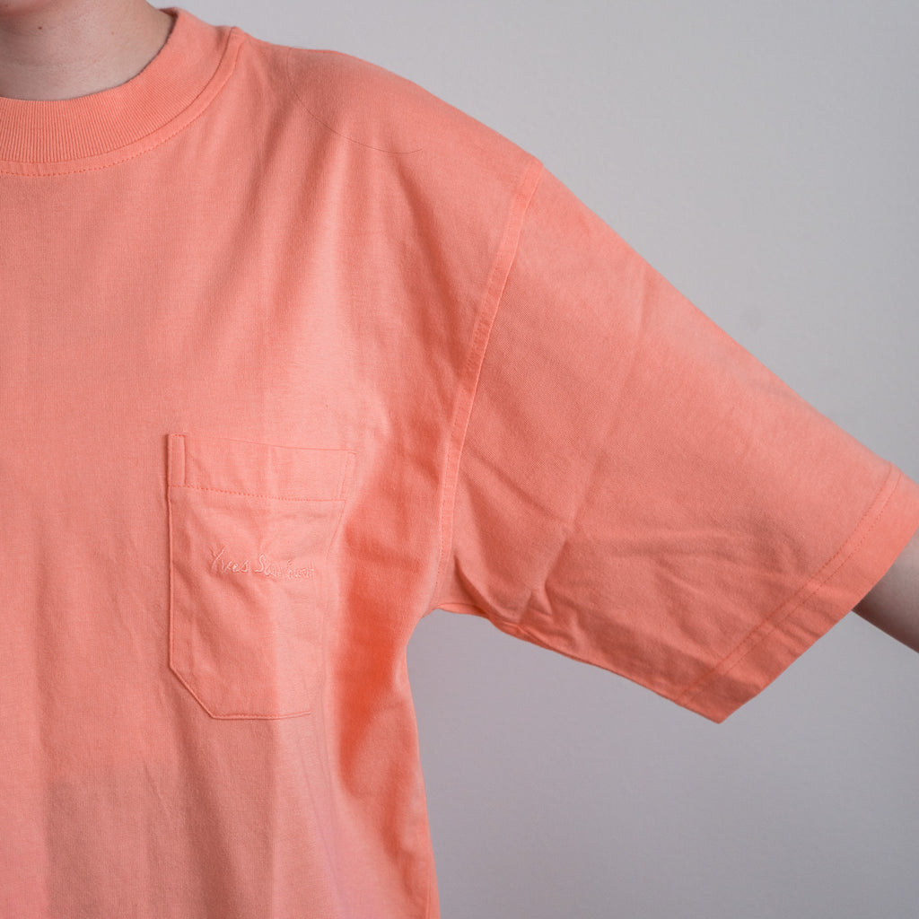 "EVES SAINT LAURENT" 1990's Pocket T-shirt