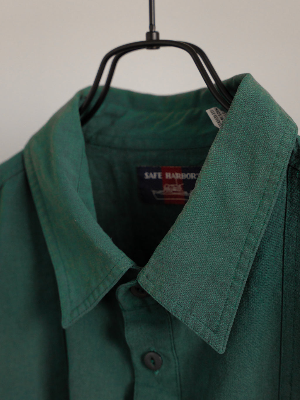 "Euro Vintage" 1990's Panelled Short-sleeve Polo Shirt