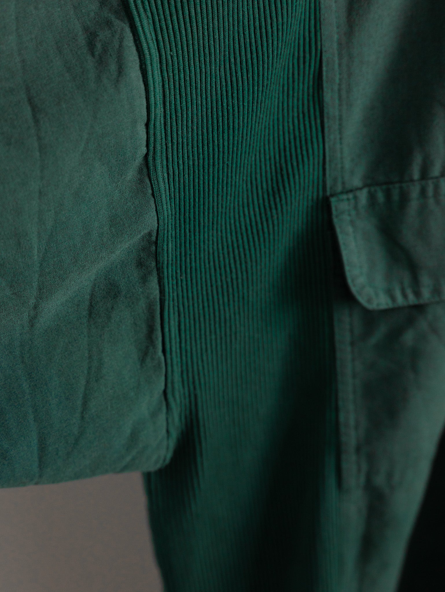 "Euro Vintage" 1990's Panelled Short-sleeve Polo Shirt